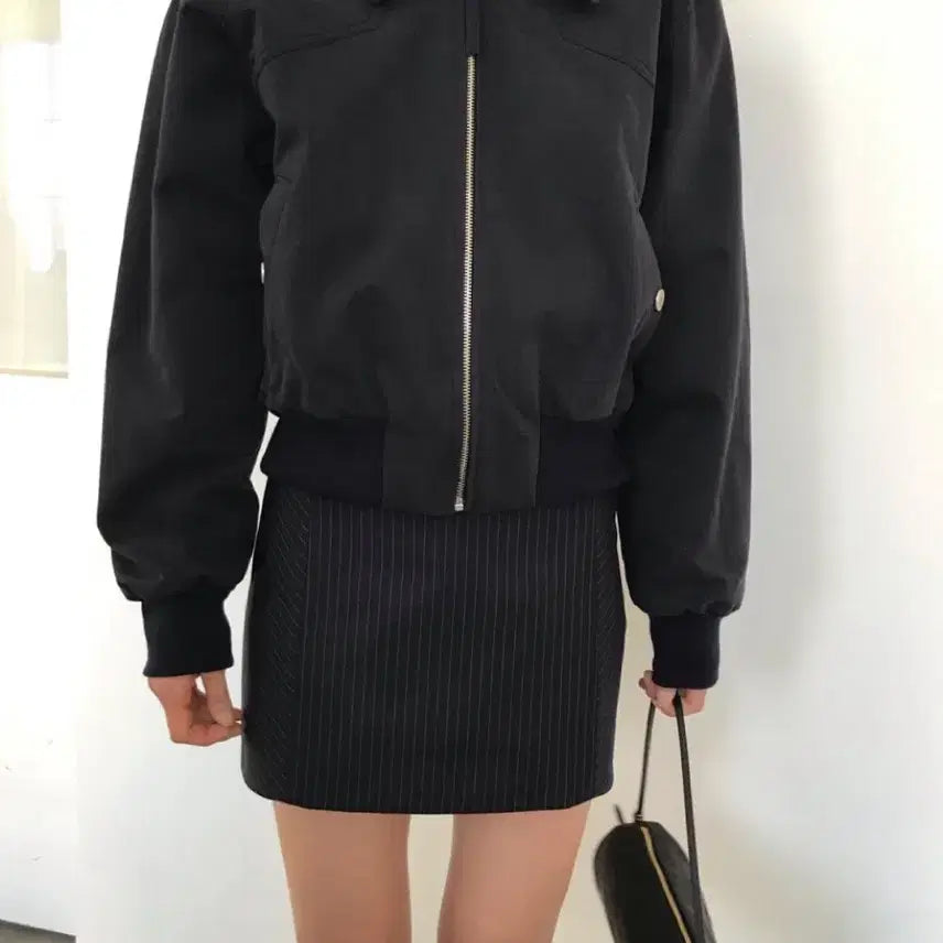 [BUNJANG] We Ate Blue Blouson Navy / 위아 보그 블루종 네이비