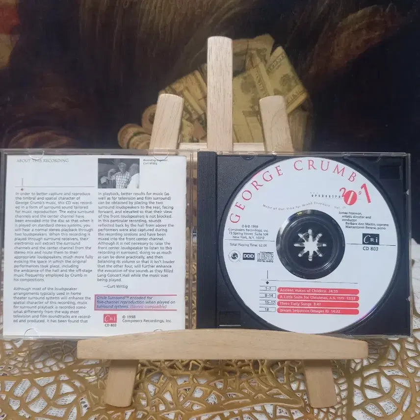 [BUNJANG] George Crumb Ancient Voices CD / 조지 크럼 Ancient Voices CD