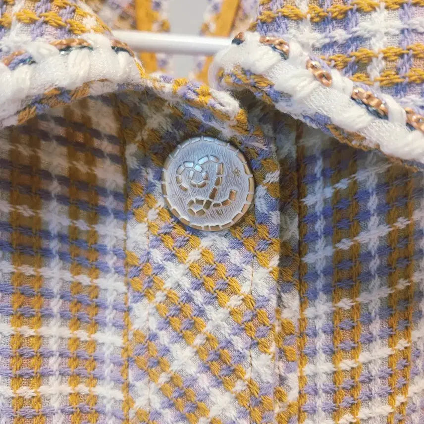 [BUNJANG] Ozscecon Tweed Shirt / 오즈세컨)트위드 셔츠