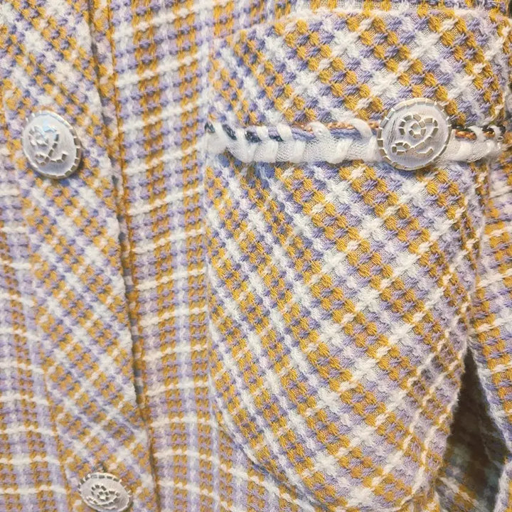 [BUNJANG] Ozscecon Tweed Shirt / 오즈세컨)트위드 셔츠