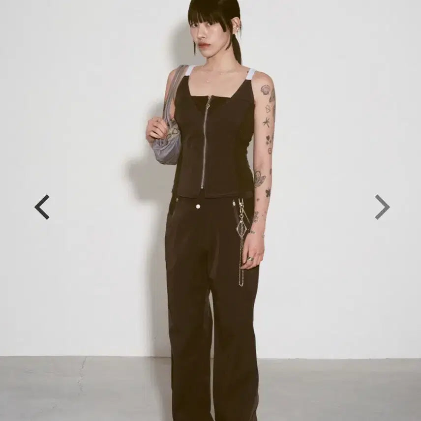 [BUNJANG] MSCHF Strap Zip-Up Sleeveless / MSCHF 미스치프 STRAP ZIP UP SLEEVELESS