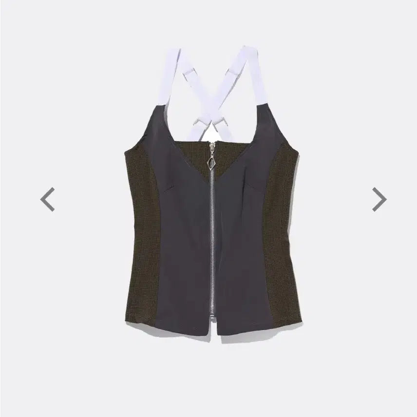 [BUNJANG] MSCHF Strap Zip-Up Sleeveless / MSCHF 미스치프 STRAP ZIP UP SLEEVELESS