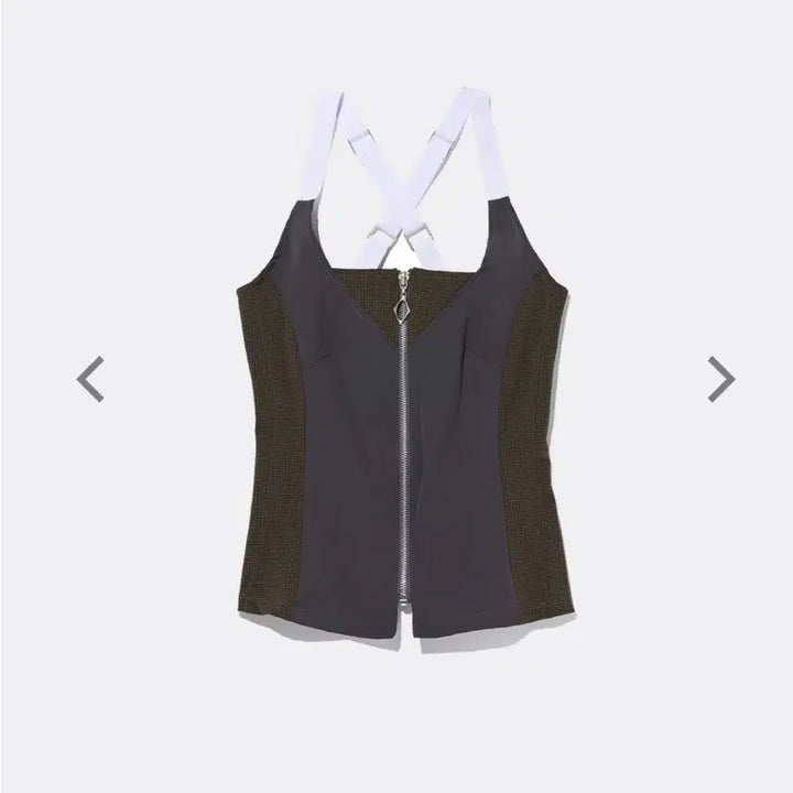 [BUNJANG] MSCHF Strap Zip-Up Sleeveless / MSCHF 미스치프 STRAP ZIP UP SLEEVELESS