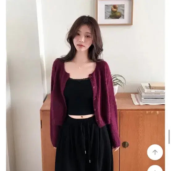 [BUNJANG] Round Neck Slim Fit Knit Cardigan / 포어 라운드 입술넥 솔잎퍼 여리핏 니트 가디건 판매