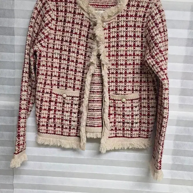 [BUNJANG] Tassel Tweed Jacket / 여성테슬  트위드 자켓