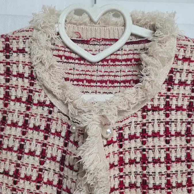 [BUNJANG] Tassel Tweed Jacket / 여성테슬  트위드 자켓