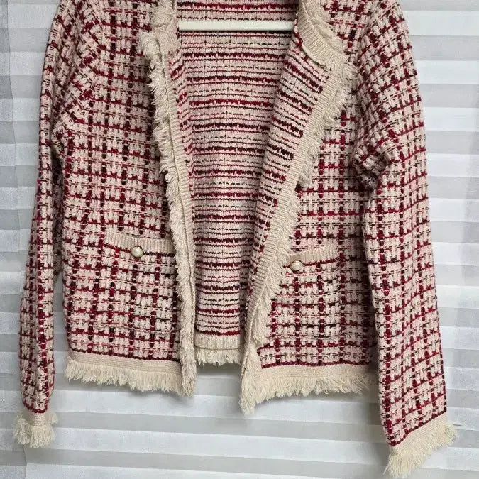 [BUNJANG] Tassel Tweed Jacket / 여성테슬  트위드 자켓