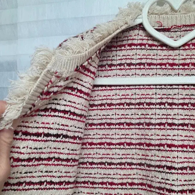 [BUNJANG] Tassel Tweed Jacket / 여성테슬  트위드 자켓