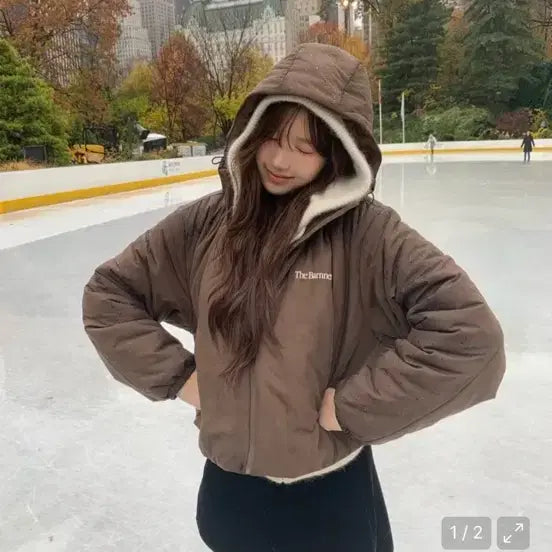 [BUNJANG] The Barnet Cropped Puffer Jacket / 더바넷 Clo Cropped Puffer Jacket