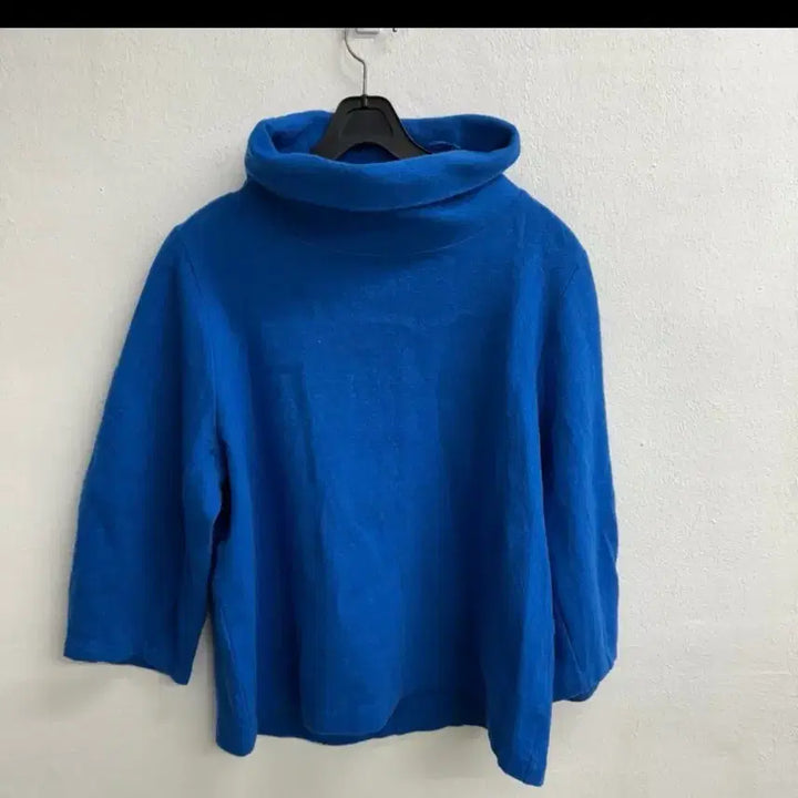 [BUNJANG] COS Blue Wool Turtleneck Sweater S / COS 코스 블루 울 터틀넥 니트 스웻셔츠 S