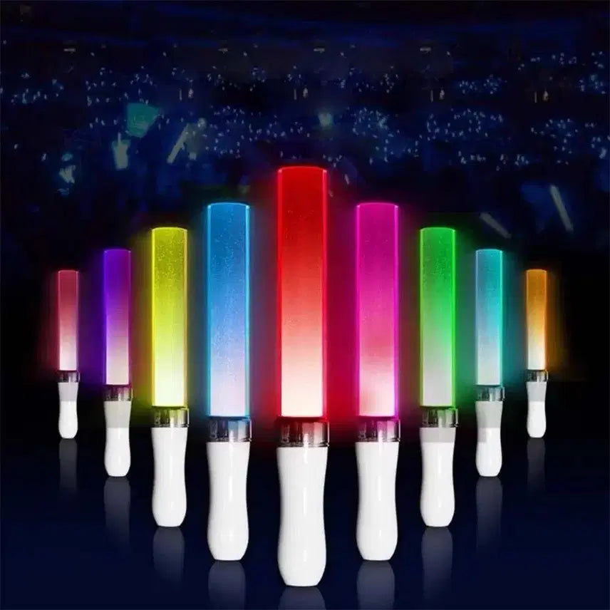 [BUNJANG] Two-Tone Light Stick Set (Pink &amp; Blue) / 택배비 포함) 핑크색&amp;파란색 단색 응원봉 짭블