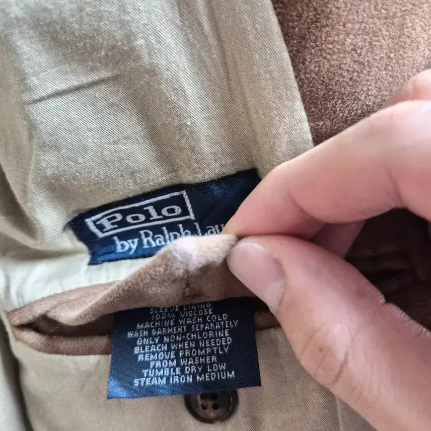 [BUNJANG] Polo Moleskin Safari Jacket / 폴로 몰스킨 사파리 자켓 L(100~105)