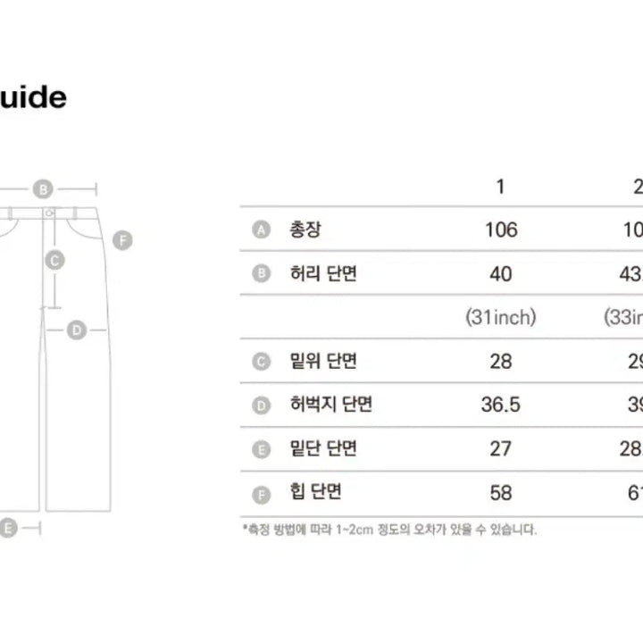 [BUNJANG] A.K.A.M Biker Denim Pants (Size 2) / 아캄 바이커 데님 팬츠(사이즈2)