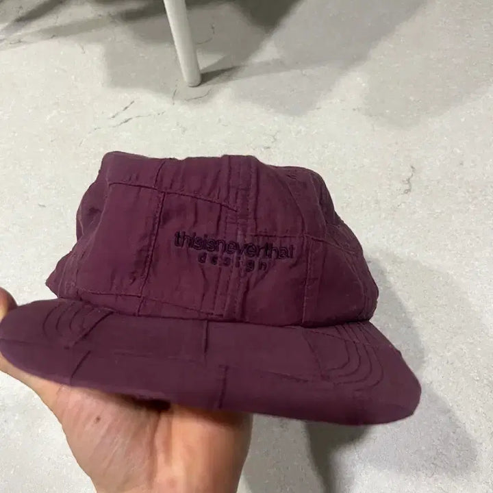 [BUNJANG] Thisisneverthat Wine Color Cap / 디스이즈네버댓 와인색 볼캡 모자