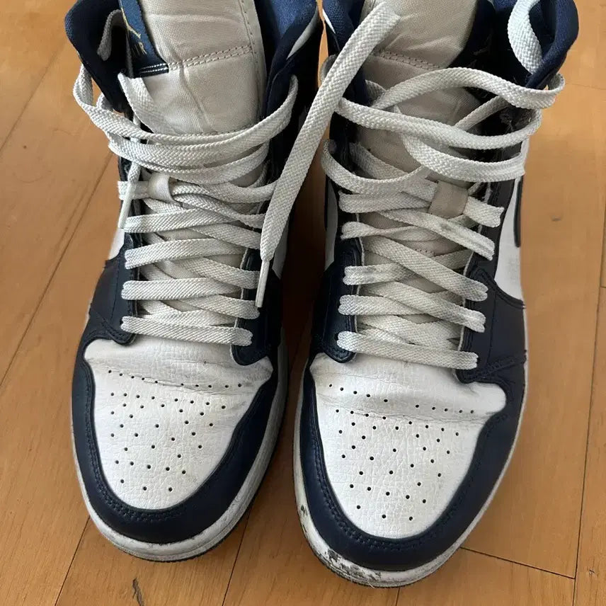 [BUNJANG] Jordan 1 Mid Obsidian 270 / 조던 1 미드 옵시디언 270