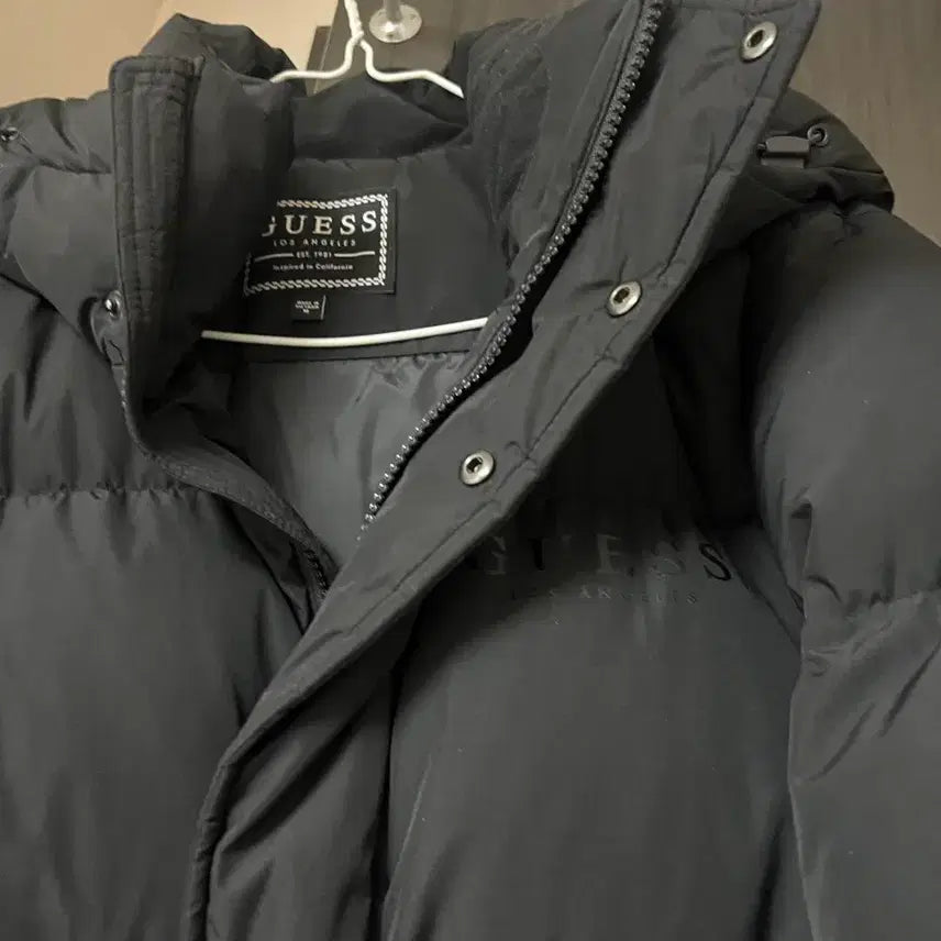 [BUNJANG] Guess Hooded Puffer Down Jacket / 게스 패딩