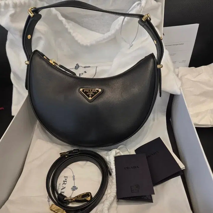 [BUNJANG] Prada Arque Tote Bag / 프라다 아르케 토트 스트랩 풀구성