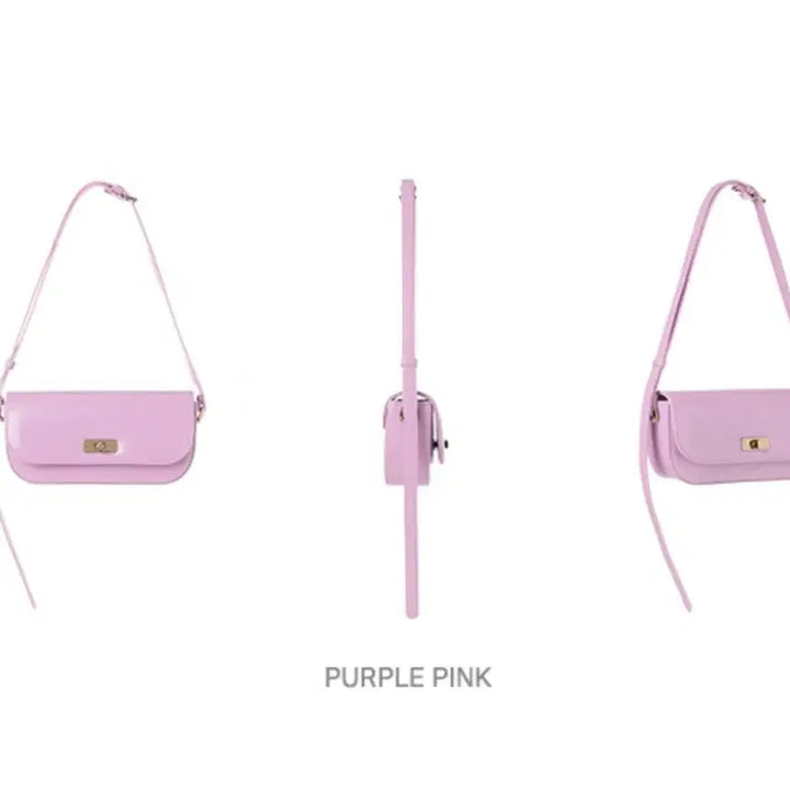 [BUNJANG] Donki Long Body Shoulder Bag - Purple Pink / [실착1회] 돈키 롱바디 퍼플핑크 백