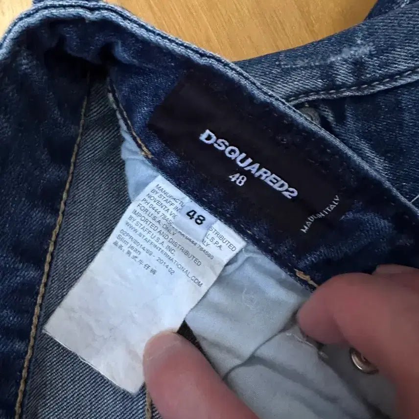 [BUNJANG] Dsquared2 Biker Jeans / 디스퀘어드 바이커진