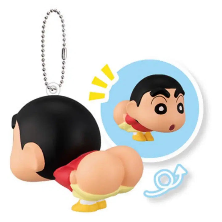 [BUNJANG] Crayon Shin-chan Hunununu Gacha Keyring / 짱구 후뉴후뉴 가챠 키링가챠