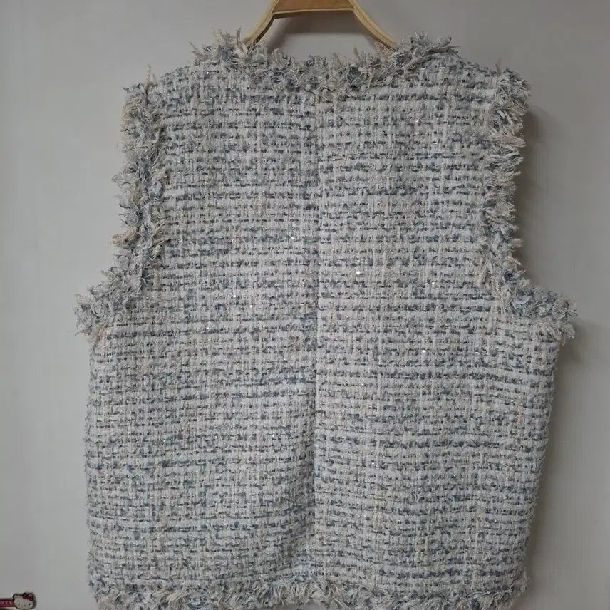 [BUNJANG] YOYIBABY Tweed Vest / YOYIBABY 트위드 조끼 베스트55~66반