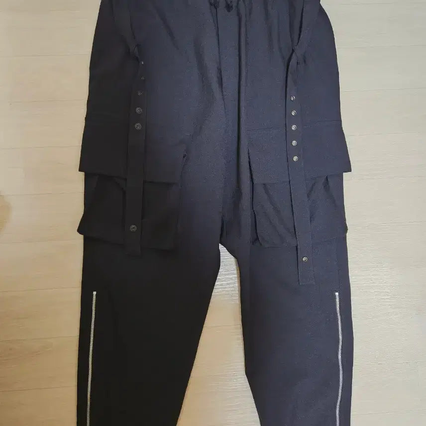 [BUNJANG] Yohji Yamamoto S'yte Cargo Pants Black / Yohji Yamamoto 요지 S'yte 카고 배기 사루엘 팬츠 블랙
