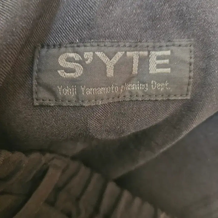 [BUNJANG] Yohji Yamamoto S'yte Cargo Pants Black / Yohji Yamamoto 요지 S'yte 카고 배기 사루엘 팬츠 블랙