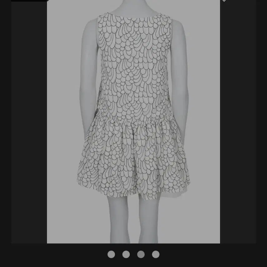 [BUNJANG] Maje REFLET BLANC Layered Embroidered Sleeveless Dress / [정품] 마쥬(maje) 자수 레이어드 민소매 원피스 (2사이즈/55~