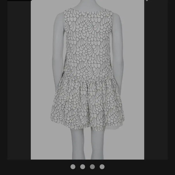 [BUNJANG] Maje REFLET BLANC Layered Embroidered Sleeveless Dress / [정품] 마쥬(maje) 자수 레이어드 민소매 원피스 (2사이즈/55~