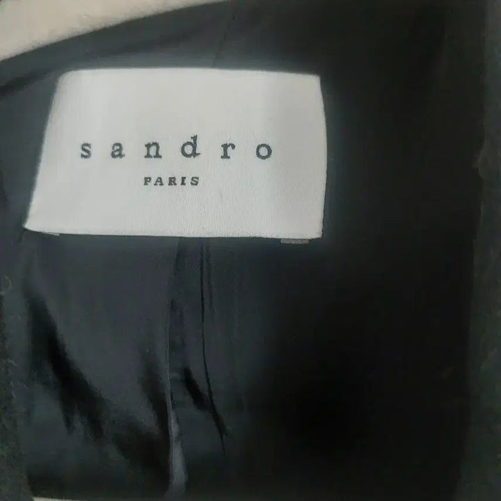 [BUNJANG] Sandro Black Double Breasted Jacket / 산드로 블랙 더블 브레스트 자켓