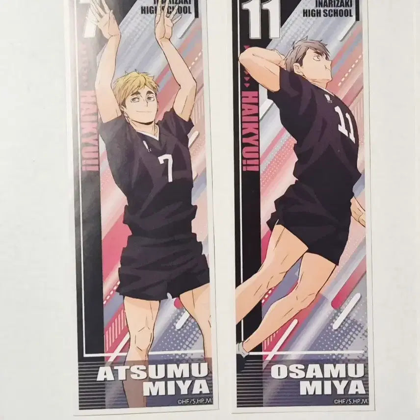 [BUNJANG] Haikyu Inarizaki Atsumu and Osamu Long Sticker / 하이큐 이나리자키 아츠무 오사무 롱스티커