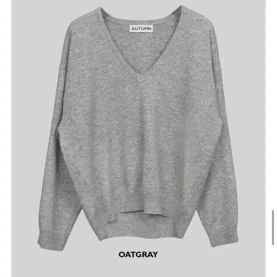 [BUNJANG] Autumn Ciel Deep V-knit / 어텀 시엘딥 브이니트