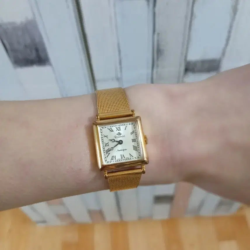 [BUNJANG] Rosemont Nostalgia Watch / 상태최상)로즈몽 시계 18만원 정가60만원대 사용감없음 작동중
