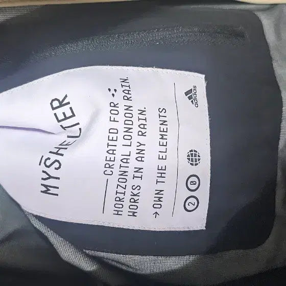 [BUNJANG] Adidas Long Hooded Windbreaker Beige / 아디다스 후드 롱 바람막이 베이지