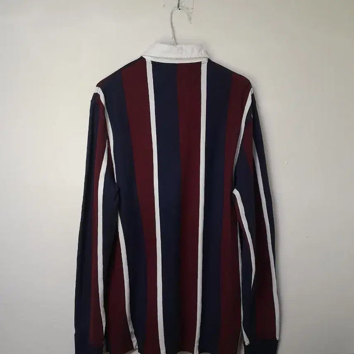[BUNJANG] Ralph Lauren Polo Rugby Shirt / 랄프로렌 폴로 큐알탭 럭비 카라티 M/100