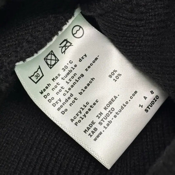 [BUNJANG] IAB Studio Beanie / 아이앱 스튜디오 비니 블랙 화이트