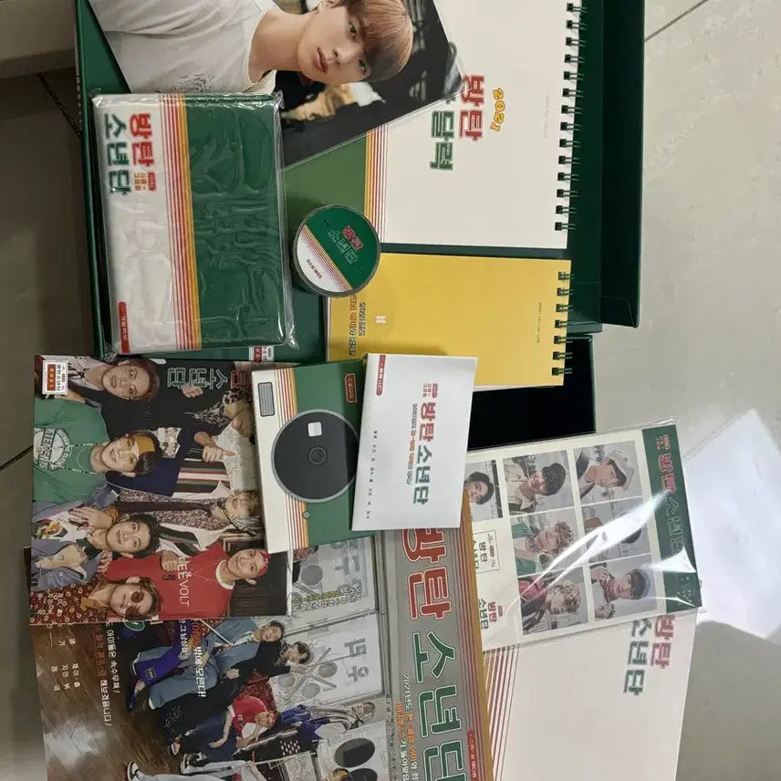[BUNJANG] BTS Jin 2021 Season's Greetings Full Package / 방탄소년단 2021 시즌그리팅 미사용 풀세트 석진
