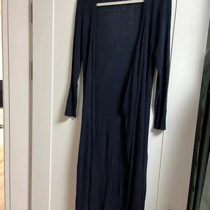 [BUNJANG] Daily Long Summer Cardigan Navy / 데일리 롱 여름가디건 네이비