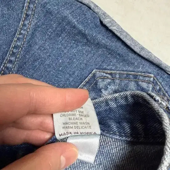 [BUNJANG] Unspecified Denim Shorts S / 데미지 데님 중청 숏팬츠 S