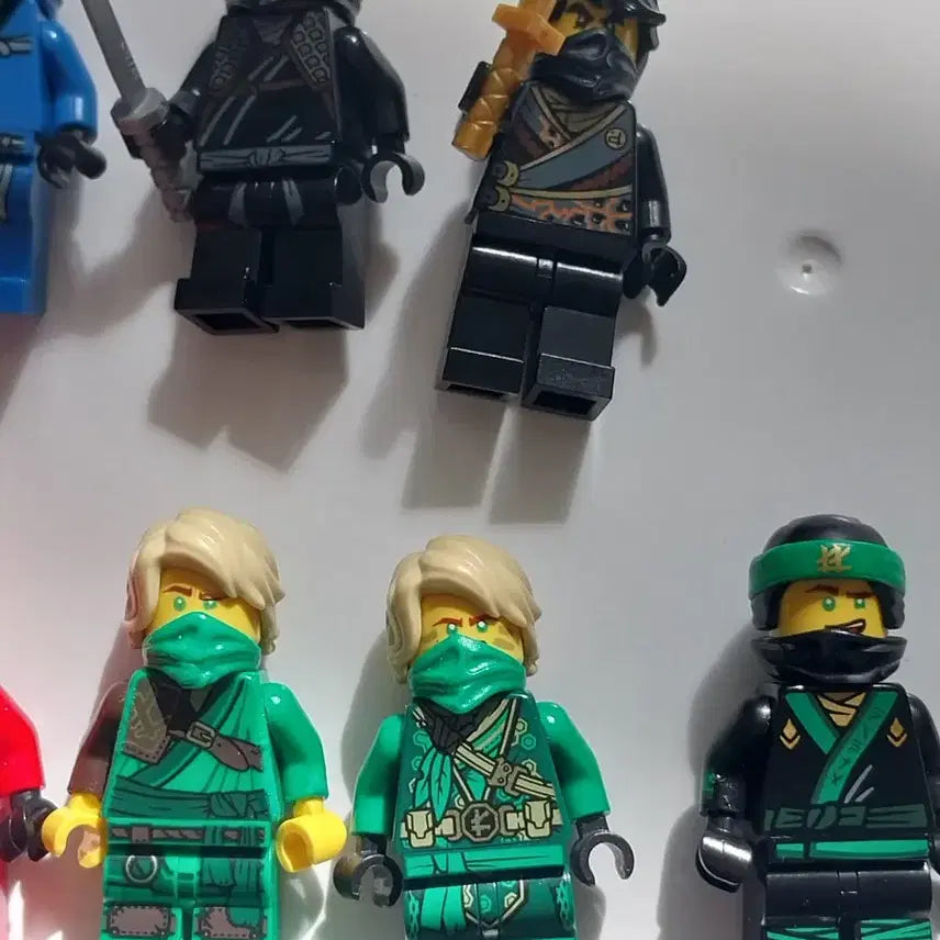 [BUNJANG] Lego Ninjago Jay Kai Cole Lloyd Minifigure Bundle Set / 레고 닌자고 제이 카이 콜 로이드 미니피겨 8개 일괄
