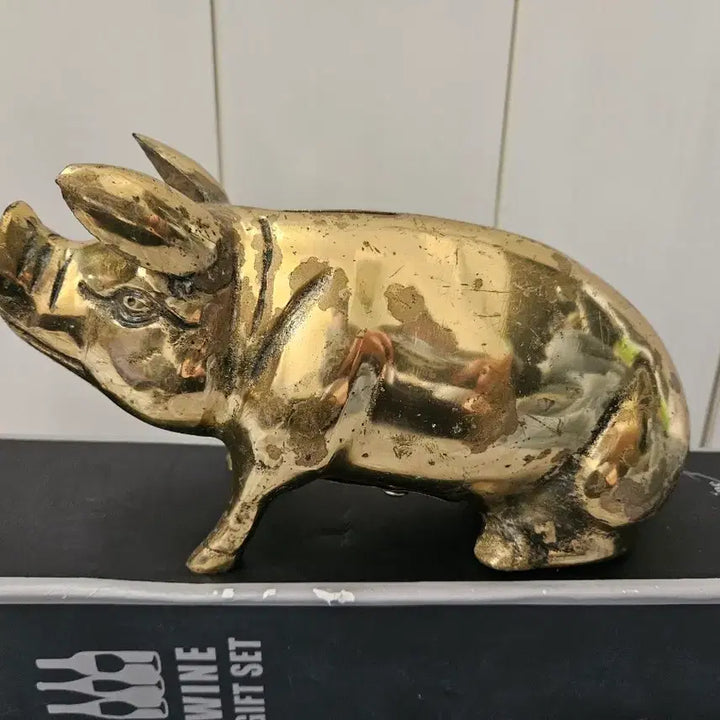[SOLD OUT] 동 돼지 저금통 길이 21cm