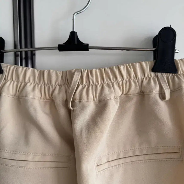 [BUNJANG] Trendier Apparel Mocha Beige Slit Knit &amp; Slacks Set / 트렌디어패럴 모카 베이지 슬릿 니트 + 슬랙스 바지 세트