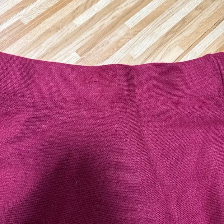 [BUNJANG] Red Knit Flare Mini Skirt / 5/26까지 빨간색 니트 플레어 미니스커트
