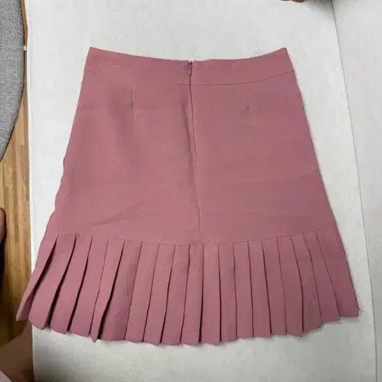 [BUNJANG] Pink Pleated Mini Skirt / 5/26까지 핑크 플리츠 미니 스커트