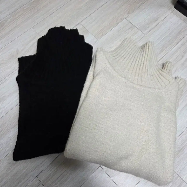 [BUNJANG] Laplaf Turtleneck Knit Set / Laplaf 터틀넥 니트 3종세트