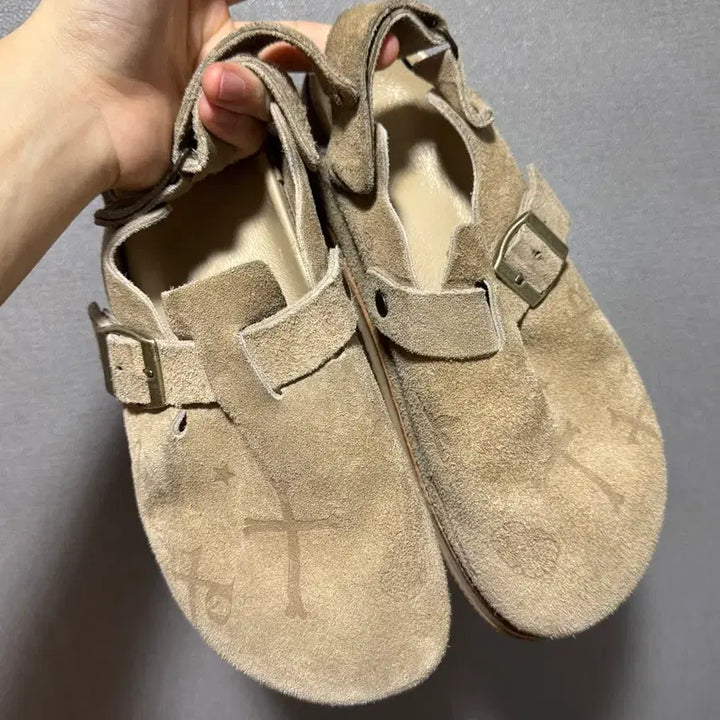 [BUNJANG] Polytelu Slider Beige Sandals / [2] 폴리테루 슬라이더 베이지