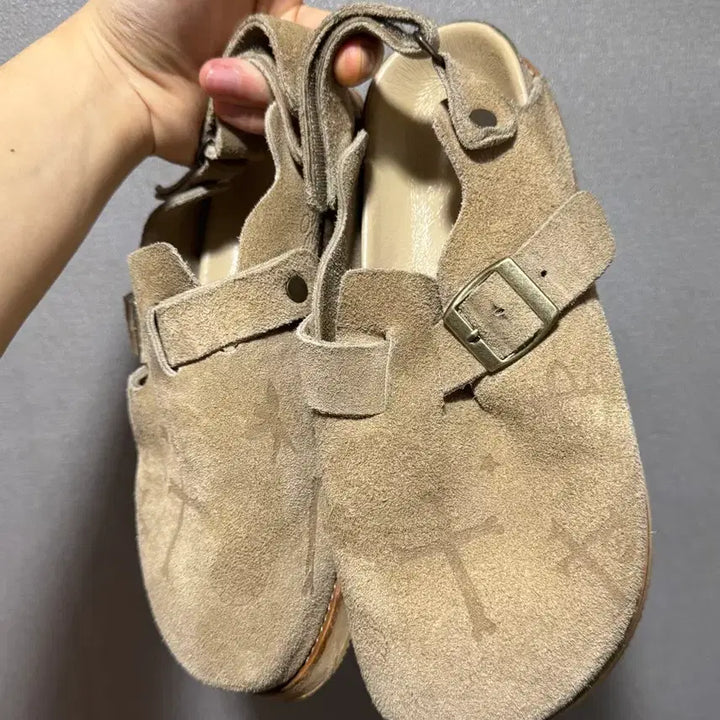 [BUNJANG] Polytelu Slider Beige Sandals / [2] 폴리테루 슬라이더 베이지