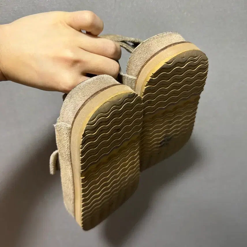 [BUNJANG] Polytelu Slider Beige Sandals / [2] 폴리테루 슬라이더 베이지