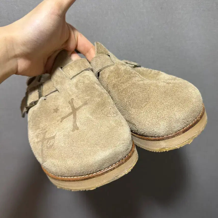 [BUNJANG] Polytelu Slider Beige Sandals / [2] 폴리테루 슬라이더 베이지