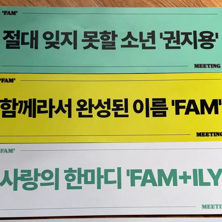 [BUNJANG] G-Dragon Fanmeeting Slogan Set / 지드래곤 팬미팅 슬로건 첫중막 세트